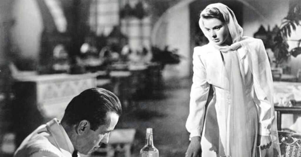 Humprey Bogart e Ingrid Bergman